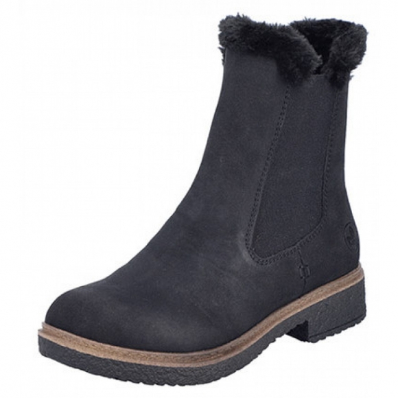 Rieker Stiefelette in schwarz