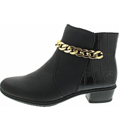 Rieker Stiefelette in schwarz