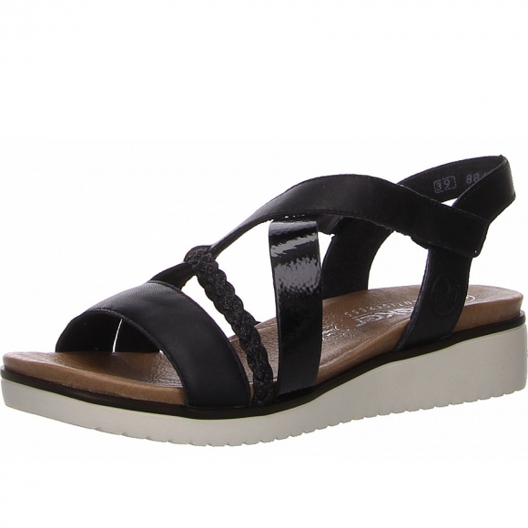 Rieker Sandalette in schwarz