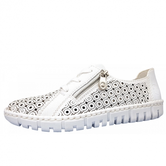 Rieker Slipper in weiß