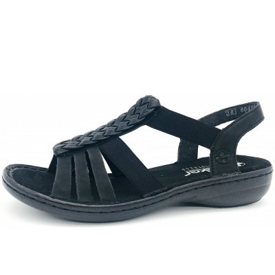 Rieker Sandalette in schwarz