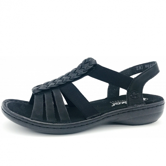 Rieker Sandalette in schwarz