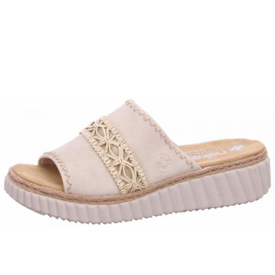 Rieker Pantolette in 60 crema