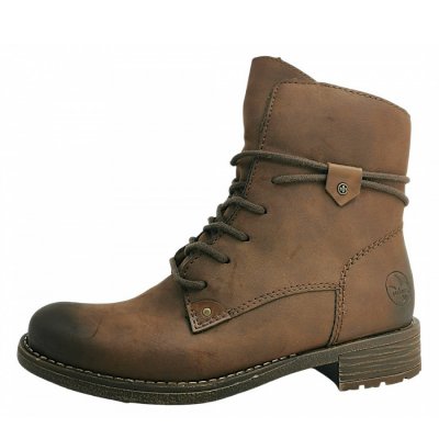 Rieker Schnürstiefel in sherry/mogano