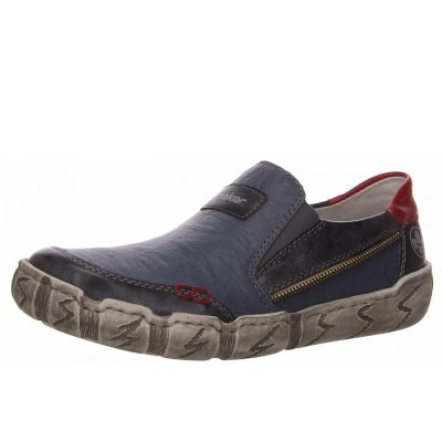 Rieker Slipper in blau