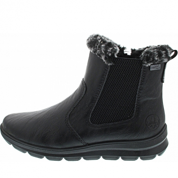 Rieker Stiefelette in schwarz