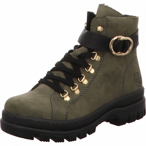 Rieker Stiefelette in grün