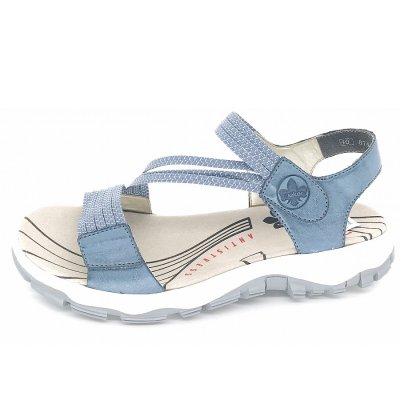 Rieker fsk damen sandalen Sandale in blau
