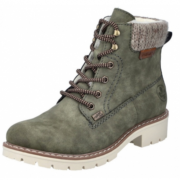 Rieker Schnürstiefel in liane mogano stein