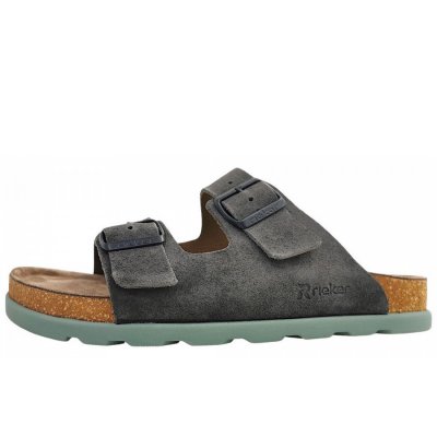 Rieker Modell : 2119045 211 Pantolette in asphalt 45