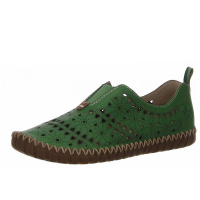 Rieker Slipper in grün