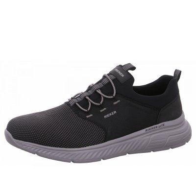Rieker Slipper in 00 grau schwarz