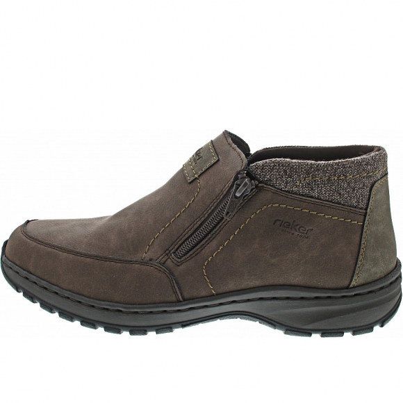 Rieker Stiefelette in gaucho-kaffee-braun
