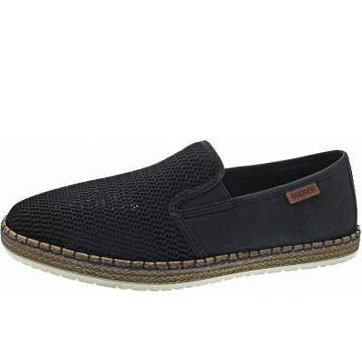 Rieker Slipper in navy/pazifik/amarett