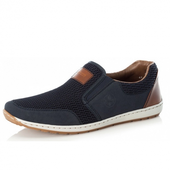 Rieker Slipper in navy amaretto