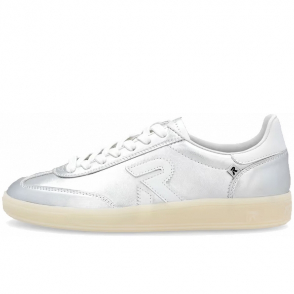 Rieker Schnürschuh in silber/platin
