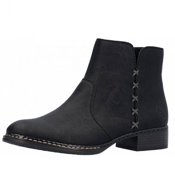 Rieker Stiefelette in schwarz