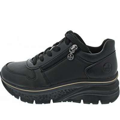 Rieker Sneaker low in schwarz