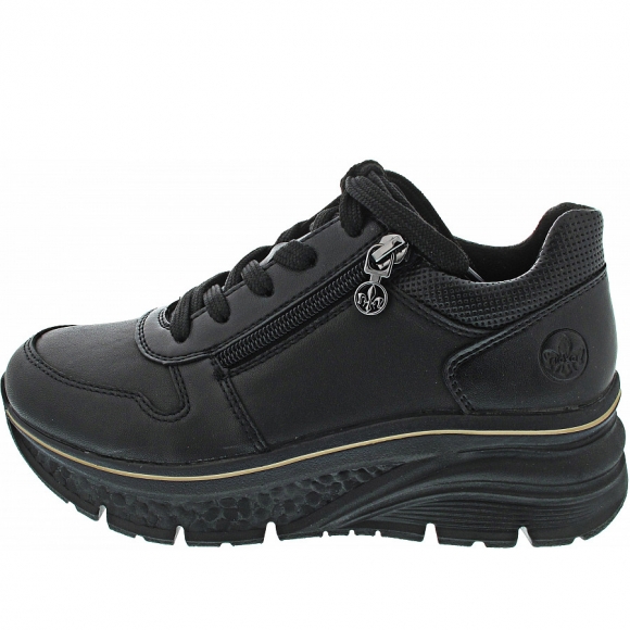 Rieker Sneaker low in schwarz