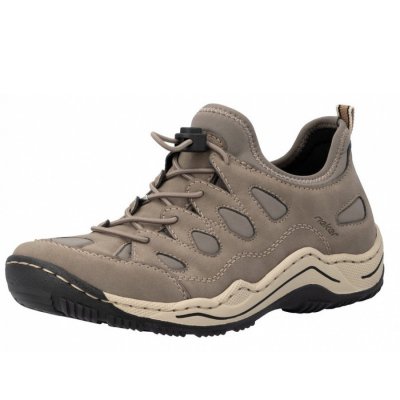 Rieker sportlicher Schnürer in taupe Rieker sportlicher Schnürer in taupe