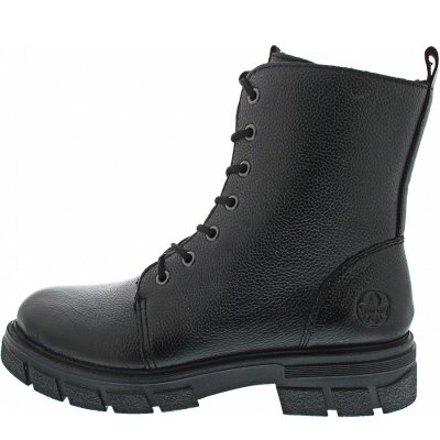 Rieker Schnürstiefel in schwarz