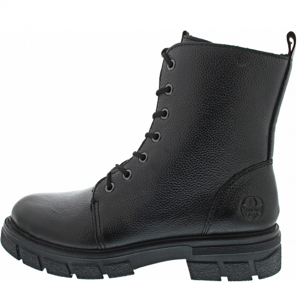 Rieker Schnürstiefel in schwarz