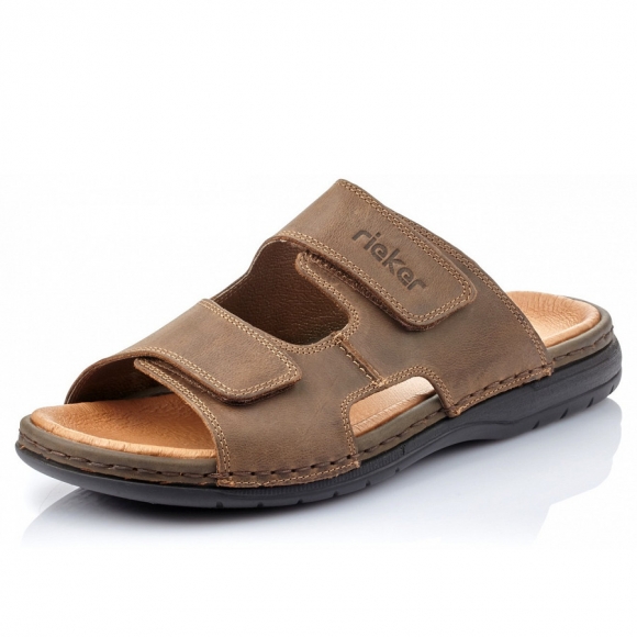 Rieker Pantolette in tabac