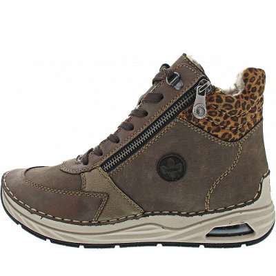 Rieker Schnürstiefel in braun-gaucho-bronze-leo-n
