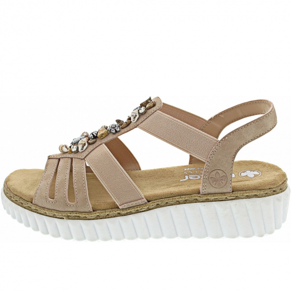 Rieker Sandale in rosa