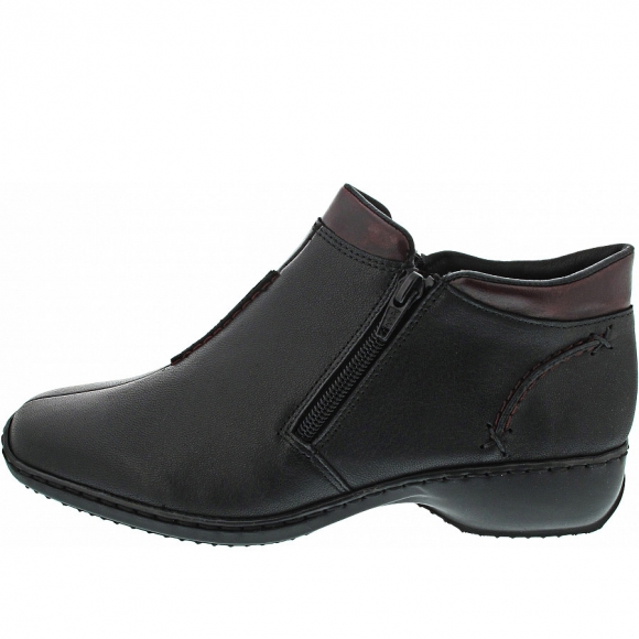 Rieker Stiefelette in schwarz