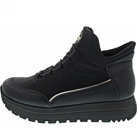 Rieker Stiefelette in schwarz