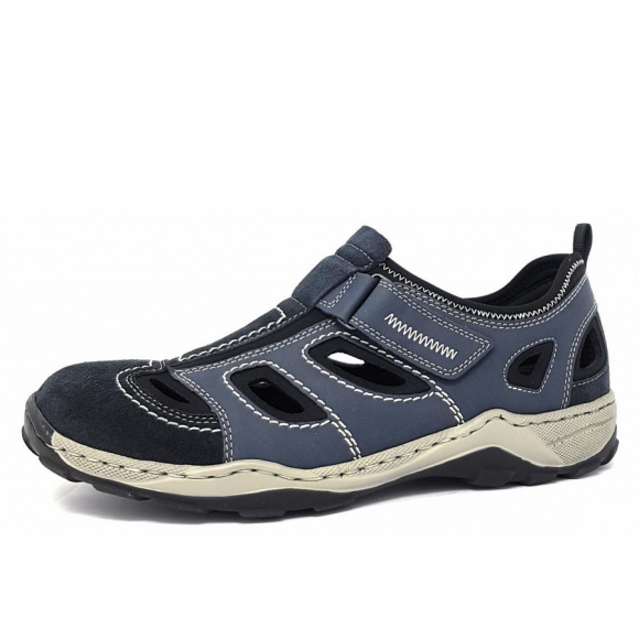 Rieker He.-Schuh Slipper in 14 pazifik