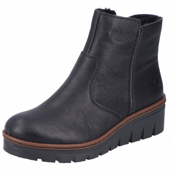 Rieker Kurzstiefel in schwarz