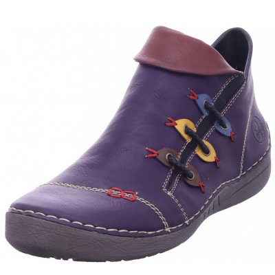 Rieker hwk damen stiefel Kurzstiefel in lila