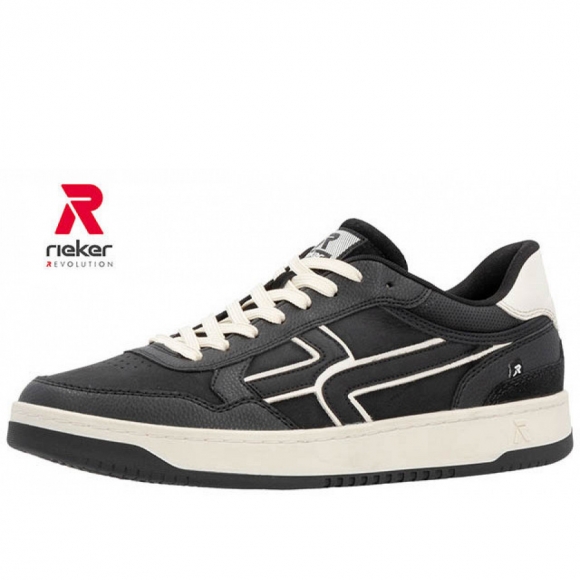 Rieker Evolution Sneaker in schwarz