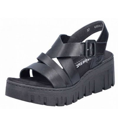 Rieker Sandalette in schwarz