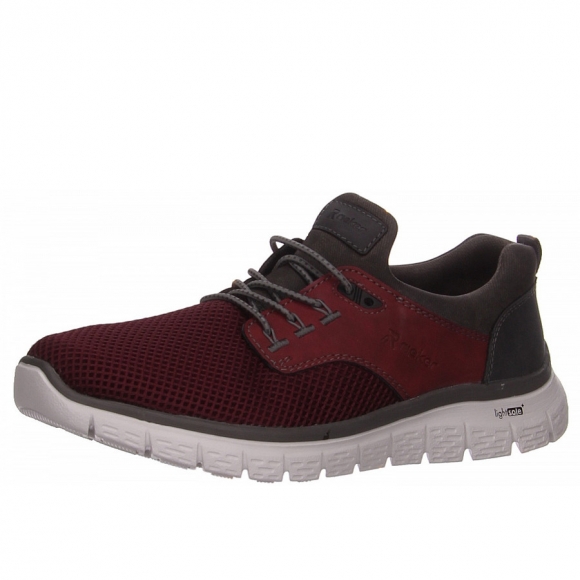 Rieker Sneaker in rot kombi