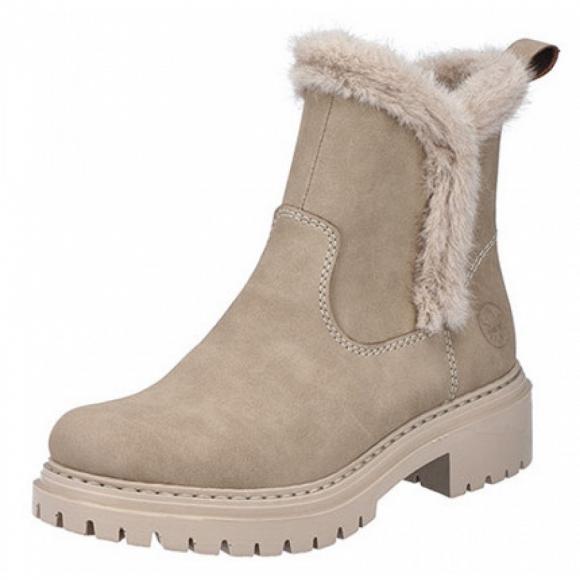 Rieker Stiefelette in beige