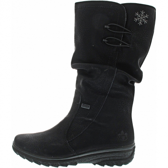 Rieker Schaftstiefel in schwarz