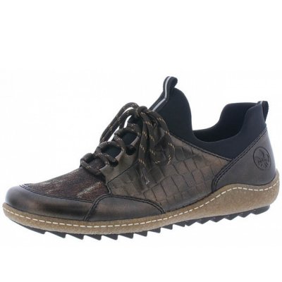 Rieker Schnürschuhe in schwarz