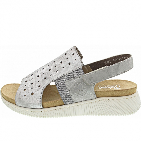 Rieker Sandalette in silver-frost