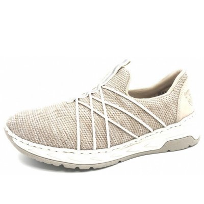 Rieker fsk damen halbschuhe Slipper in beige