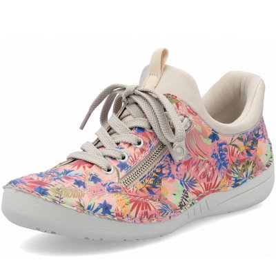 Rieker Slipper in rosa-jungle