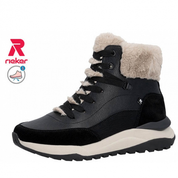 Rieker Stiefel in schwarz