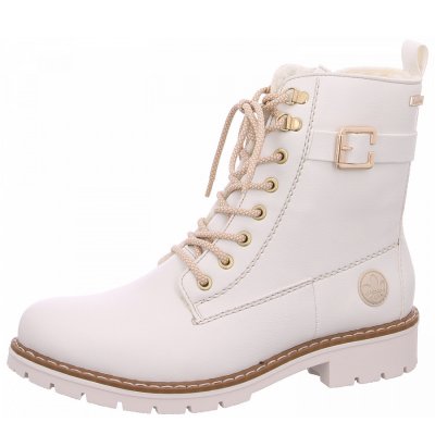 Rieker Schnürstiefelette in 80 white