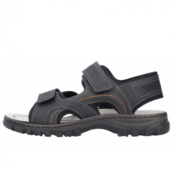 Rieker Sandale in schwarz
