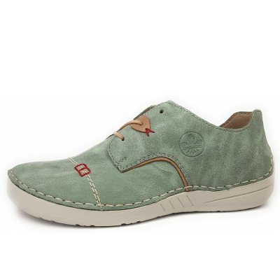 Rieker Sneaker in 52 mint/beige