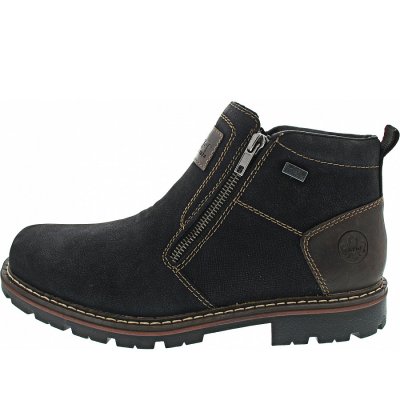 Rieker Stiefelette in schwarz/kastanie