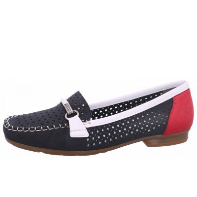 Rieker Mokassin in 14 navy