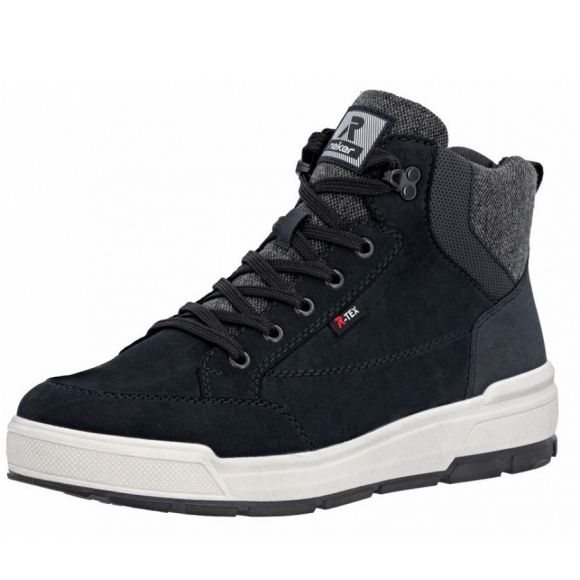 Rieker Schnürstiefel in schwarz